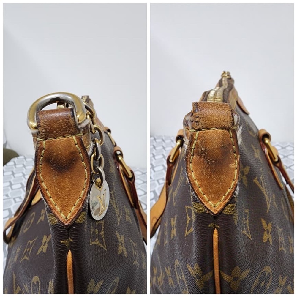 Authentic LOUIS VUITTON Monogram Palermo PM Shoulder Bag Brown - Picture 15 of 16